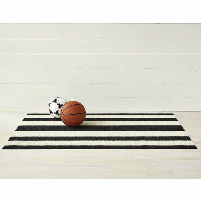 Chilewich Bold Stripe Shag Mat, Indoor/Outdoor