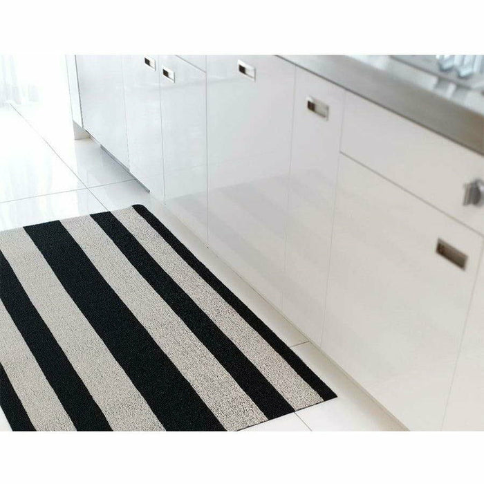 Chilewich Bold Stripe Shag Mat, Indoor/Outdoor