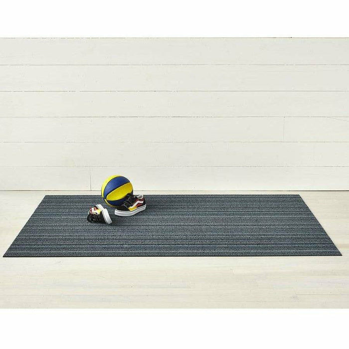 Chilewich Skinny Stripe Shag Mat, Indoor/Outdoor