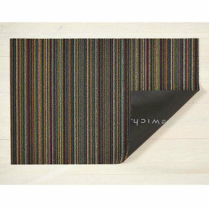 Chilewich Skinny Stripe Shag Mat, Indoor/Outdoor