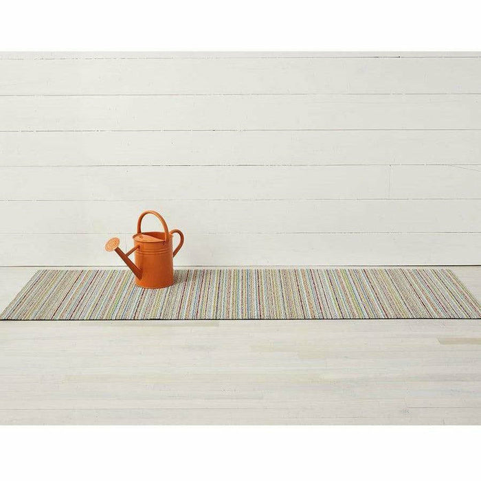Chilewich Skinny Stripe Shag Mat, Indoor/Outdoor