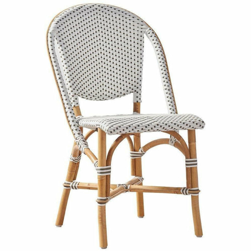 Sika-Design Affaire Sofie Rattan Side Bistro Chair, Stackable, Indoor/Covered Outdoor-Dining Chairs-Sika Design-Heaven's Gate Home, LLC