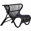 Sika-Design Icons Viggo Boesen Fox Lounge Chair, Indoor-Lounge Chairs-Sika Design-Black-Heaven's Gate Home, LLC